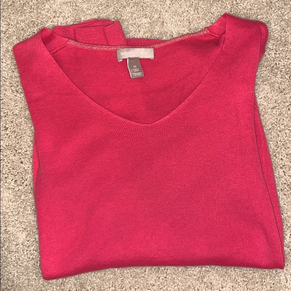 Pink Banana Republic Sweater- size M